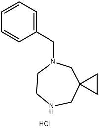 5-Benzyl-5,8-diazaspiro[2.6]nonane dihydrochloride Structure