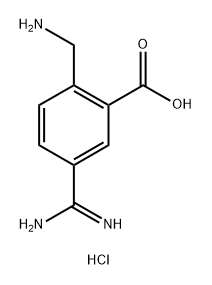 2-(aminomethyl)-5-carbamimidoylbenzoic acid Structure