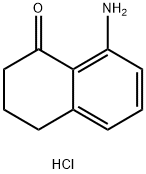 8-AMINO-3,4-DIHYDRONAPHTHALEN-1(2H)-ONE HYDROCHLORIDE Structure