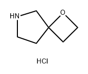 1-Oxa-6-azaspiro[3.4]octane hydrochloride 구조식 이미지
