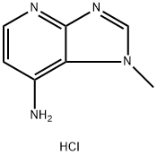 1-Methyl-1H-imidazo[4,5-b]pyridin-7-amine hydrochloride Structure