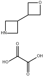3-(Oxetan-3-yl)azetidine oxalate(2:1) Structure