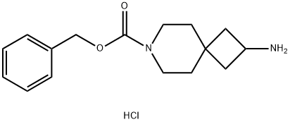 Benzyl 2-Amino-7-Azaspiro[3.5]Nonane-7-Carboxylate Hydrochloride(WX100088S1) 구조식 이미지