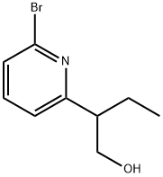 2-Pyridineethanol, 6-bromo-β-ethyl- Structure