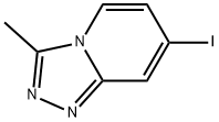 7-iodo-3-methyl-[1,2,4]triazolo[4,3-a]pyridine 구조식 이미지