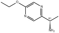 2-Pyrazinemethanamine, 5-ethoxy-α-methyl-, (αS)- Structure
