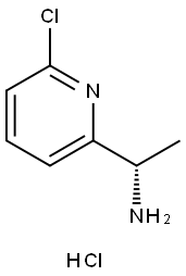 (S)-1-(6-Chloropyridin-2-yl)ethanamine hydrochloride 구조식 이미지