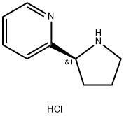 (S)-2-(PYRROLIDIN-2-YL)PYRIDINE HYDROCHLORIDE Structure
