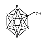 1-(Hydroxymethyl)-o-carborane Structure