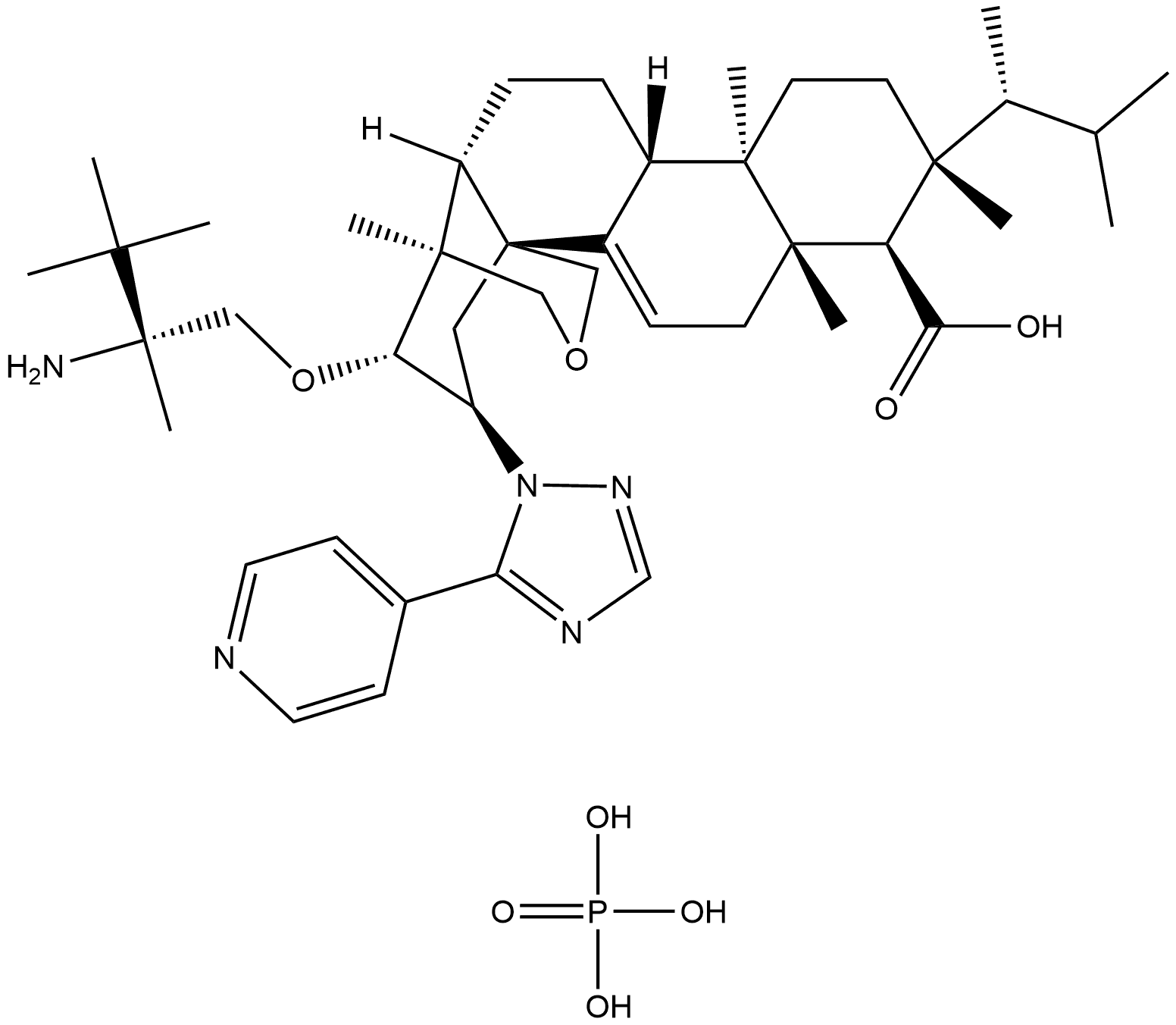 SCY-078 phosphate Structure