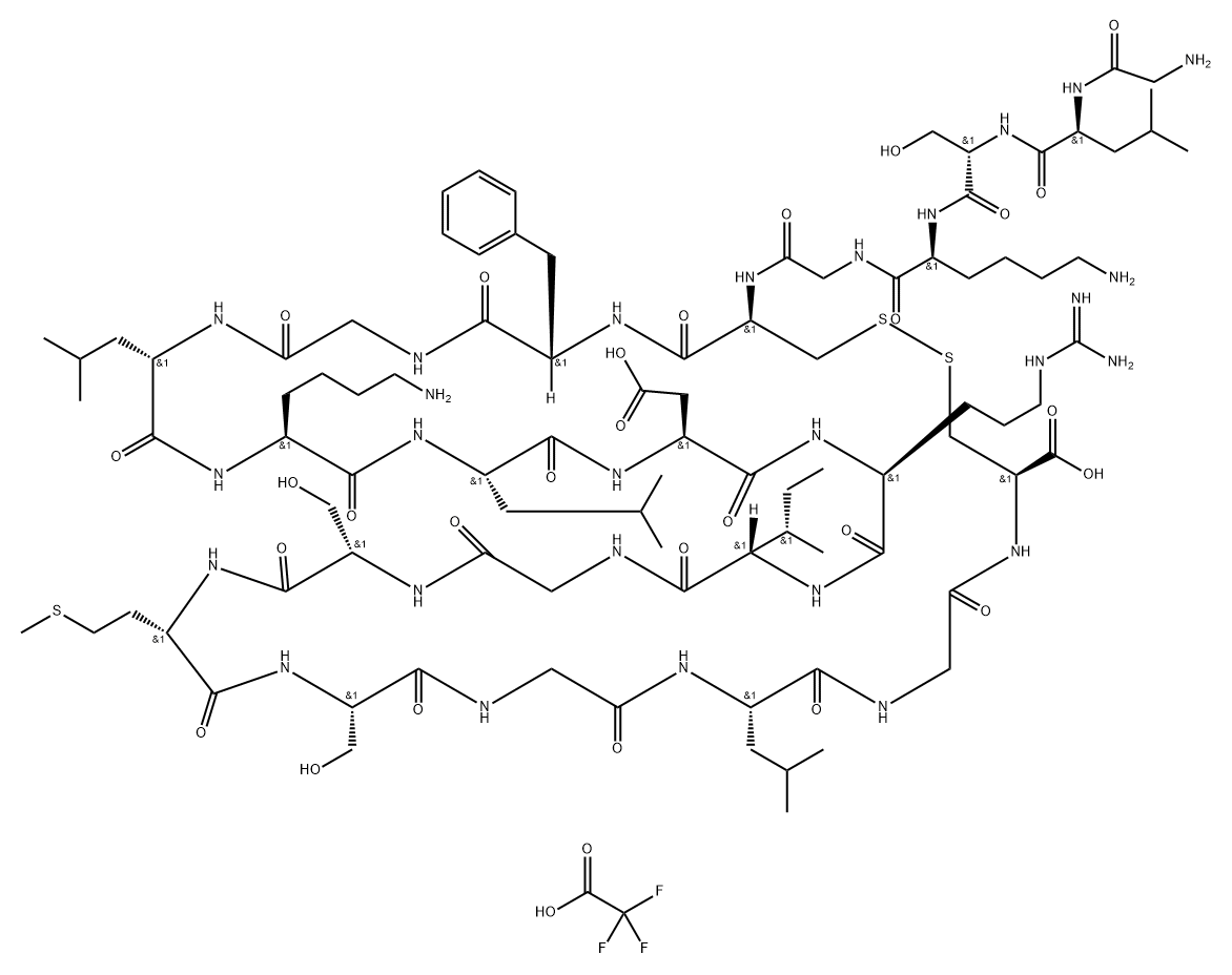 C-Type Natriuretic Peptide (1-22) Structure