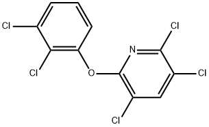 2,3,5-Trichloro-6-(2,3-dichlorophenoxy)pyridine Structure