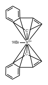 BROMOBIS(INDENYL)VANADIUM (III)  97 Structure