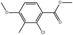 Methyl 2-chloro-4-methoxy-3-methylbenzoate Structure