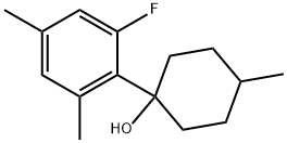 1-(2-fluoro-4,6-dimethylphenyl)-4-methylcyclohexanol Structure