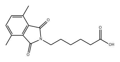 6-(4,7-dimethyl-1,3-dioxoisoindolin-2-yl)hexanoic acid Structure