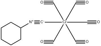 Chromium, pentacarbonyl[(isocyano-κC)cyclohexane]-, (OC-6-21)- 구조식 이미지