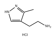 2-(3-methyl-1H-pyrazol-4-yl)ethan-1-amine dihydrochloride Structure