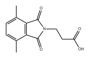 3-(4,7-dimethyl-1,3-dioxoisoindolin-2-yl)propanoic acid Structure