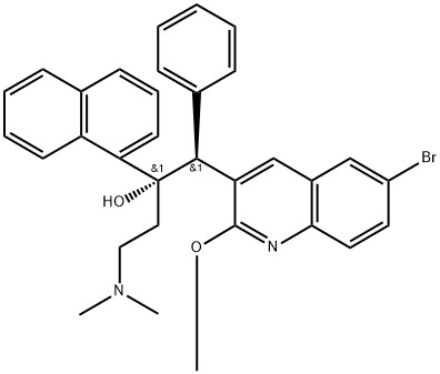 Bedaquiline (1S,2S) Isomer Impurity 3 Structure