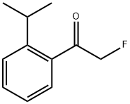 2-fluoro-1-(2-isopropylphenyl)ethanone Structure