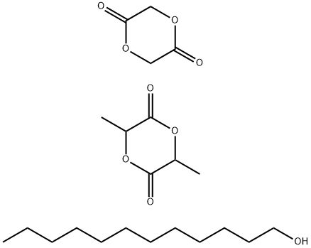 Resomer(R) RG 752 S, Poly(D,L-lactide-co-glycolide) ester terminated, Lactide: Glycolide 75:25 Structure