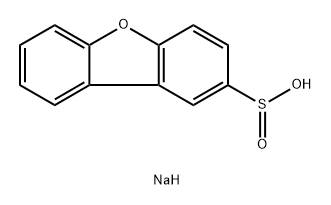 Sodium dibenzo[b,d]furan-2-sulfinate Structure