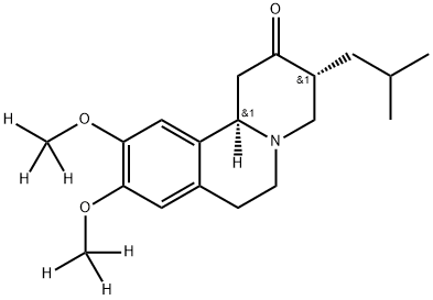 (+)-Tetrabenazine D6 Structure