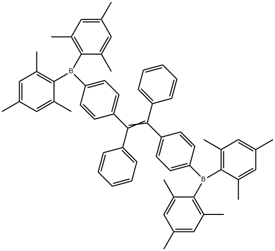 1,2-bis[4-(dimesitylboranyl)phenyl]-1,2-diphenylethene 구조식 이미지