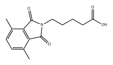5-(5-methyl-1,3-dioxoisoindolin-2-yl)pentanoic acid Structure