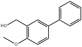 (4-Methoxy-[1,1'-biphenyl]-3-yl)methanol 구조식 이미지