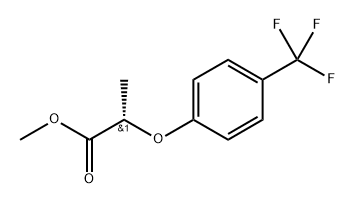 methyl (S)-2-(4-(trifluoromethyl)phenoxy)propanoate Structure