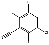 3,5-dichloro-2,6-difluorobenzonitrile Structure