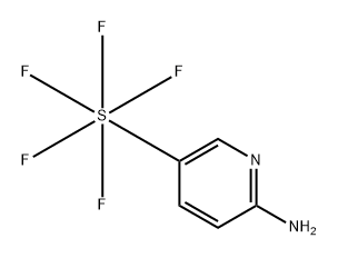 Sulfur, (6-amino-3-pyridinyl)pentafluoro-, (OC-6-21)- 구조식 이미지