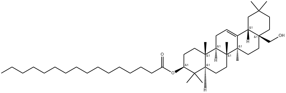 Erythrodiol 3-palmitate 구조식 이미지