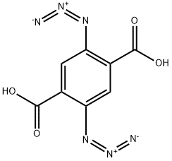 2,5-diazidoterephthalic acid Structure