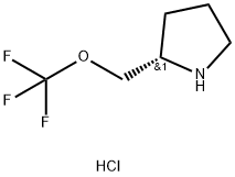 (S)-2-((trifluoromethoxy)methyl)pyrrolidine hydrochloride Structure