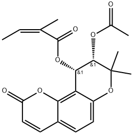 (-)-Pteryxin Structure