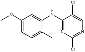 2,5-Dichloro-N-(5-methoxy-2-methylphenyl)pyrimidin-4-amine Structure