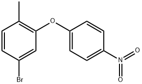 4-Bromo-1-methyl-2-(4-nitrophenoxy)benzene Structure