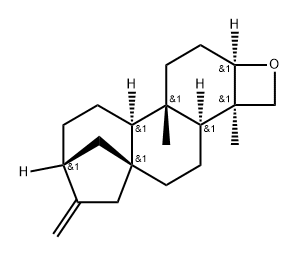 Kaur-16-ene, 3,18-epoxy-, (3α,4α)- (9CI) Structure