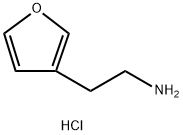 2-(furan-3-yl)ethan-1-amine hydrochloride Structure