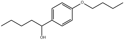 4-Butoxy-α-butylbenzenemethanol Structure