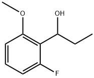 1-(2-fluoro-6-methoxyphenyl)propan-1-ol Structure
