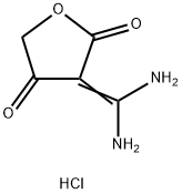 3-(Diaminomethylene)furan-2,4(3h,5h)-dione hydrochloride Structure