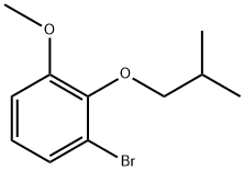 1-bromo-2-isobutoxy-3-methoxybenzene 구조식 이미지