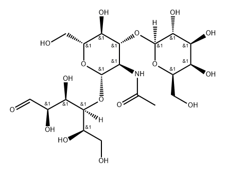 Lacto-N-triose I Structure