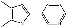 3-(4,5-Dimethyl-2-thienyl)pyridine Structure