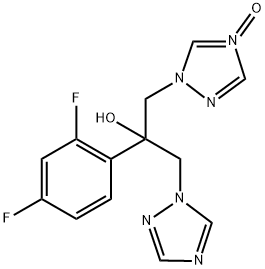 1H-1,2,4-Triazole-1-ethanol, α-(2,4-difluorophenyl)-α-(1H-1,2,4-triazol-1-ylmethyl)-, 4-oxide Structure