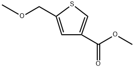 methyl 5-(methoxymethyl)thiophene-3-carboxylate Structure